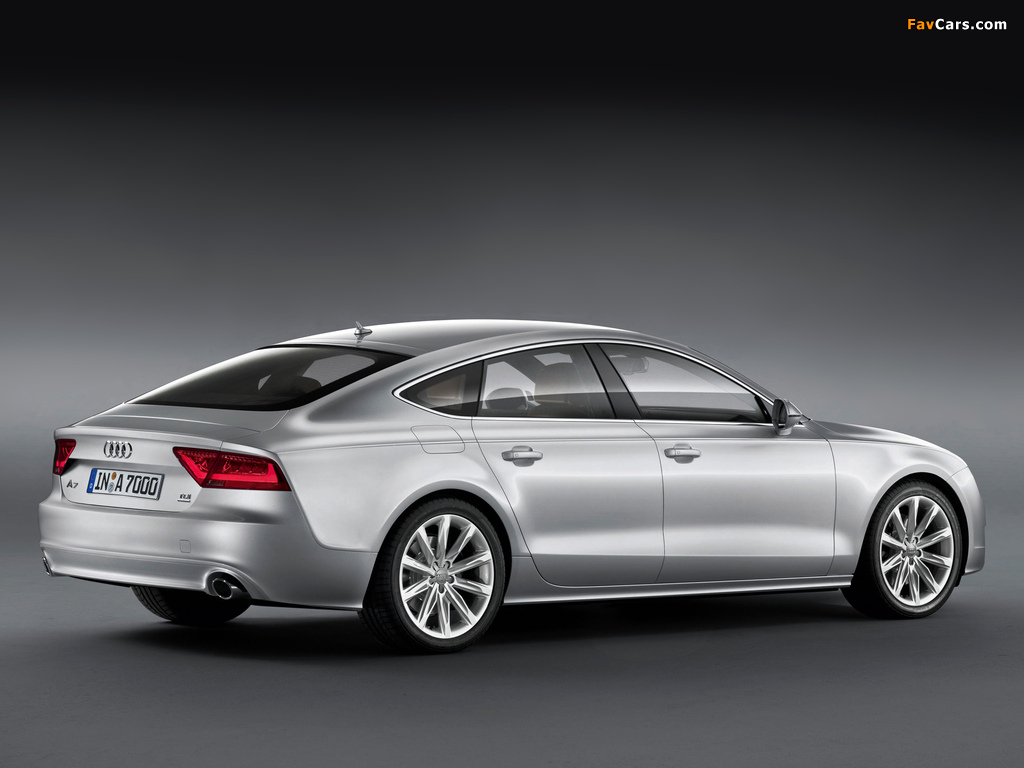 Audi A7 Sportback 3.0 TDI quattro 2010 wallpapers (1024 x 768)