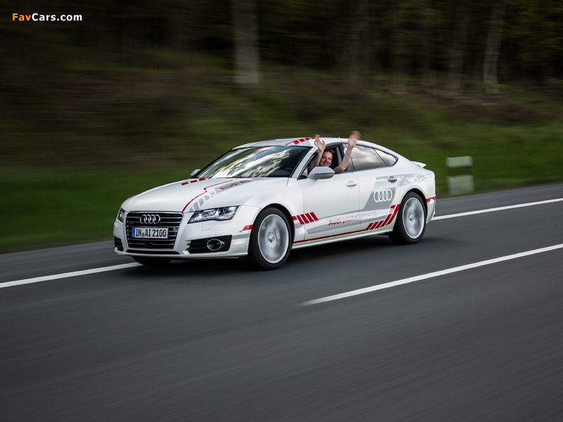 Audi A7 Sportback piloted driving concept 2016 photos (800 x 600)