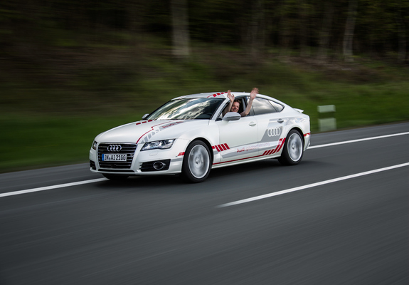 Audi A7 Sportback piloted driving concept 2016 photos