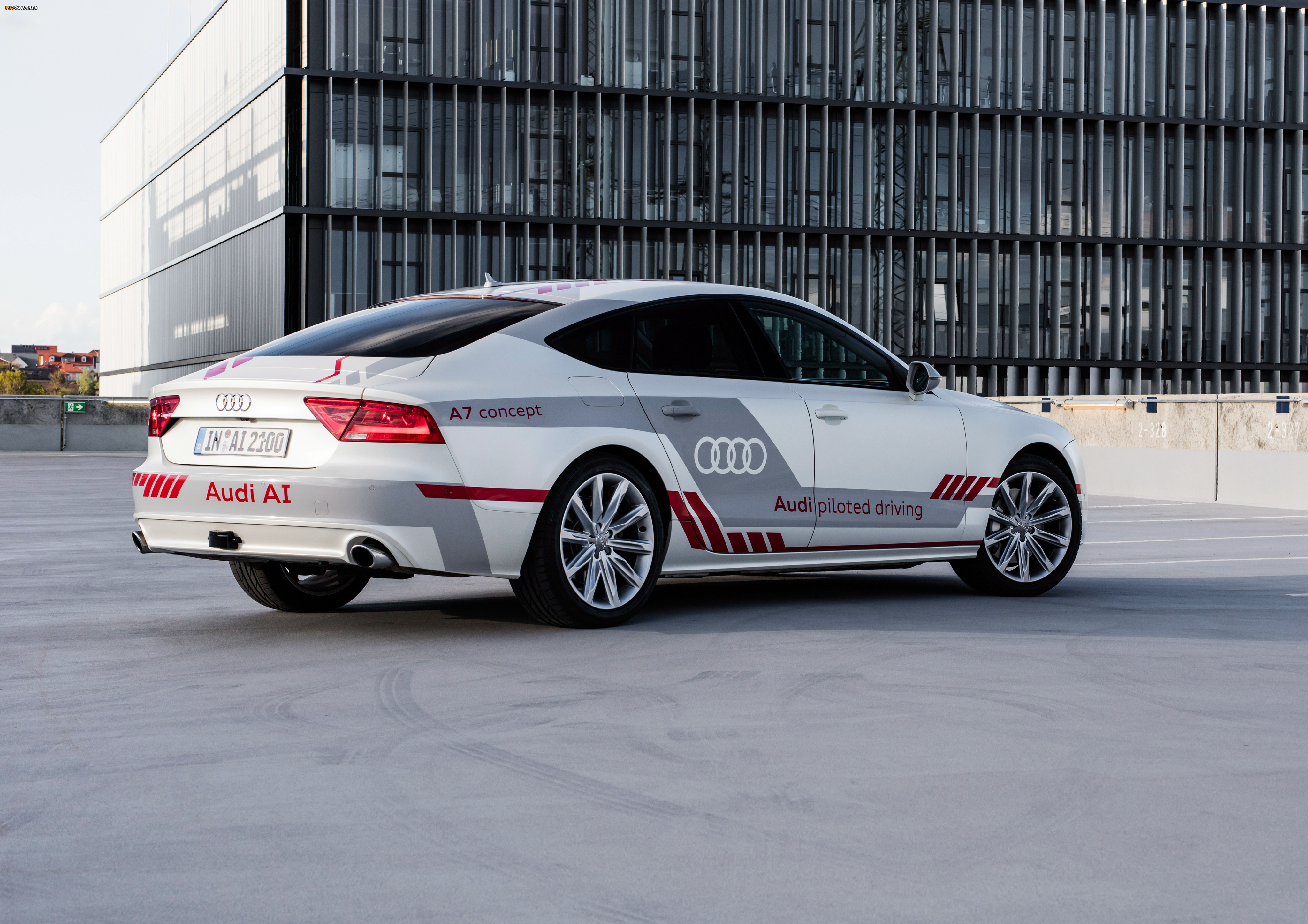 Audi A7 Sportback piloted driving concept 2016 pictures (4096 x 2896)