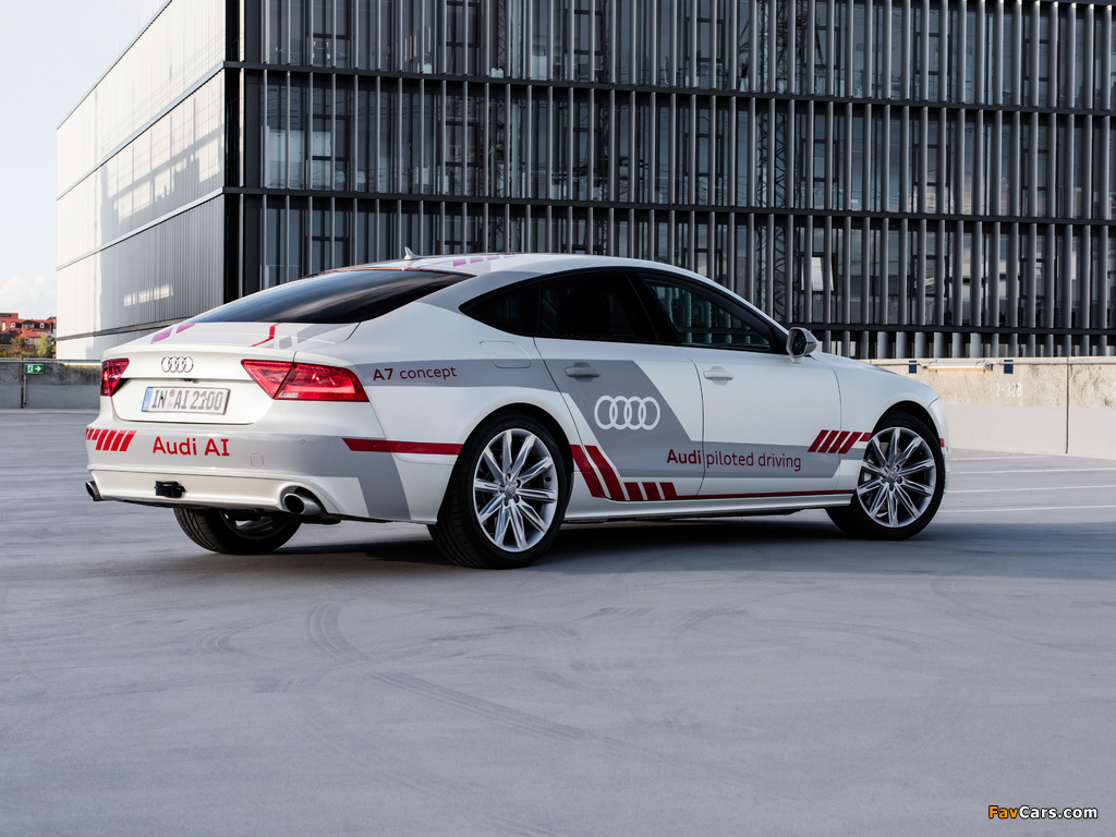 Audi A7 Sportback piloted driving concept 2016 pictures (1024 x 768)