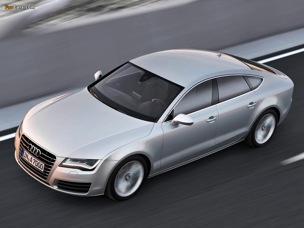 Images of Audi A7 Sportback 3.0 TDI quattro 2010 (1024 x 768)