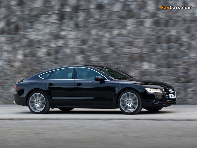 Images of Audi A7 Sportback 3.0 TDI quattro UK-spec 2010 (640 x 480)