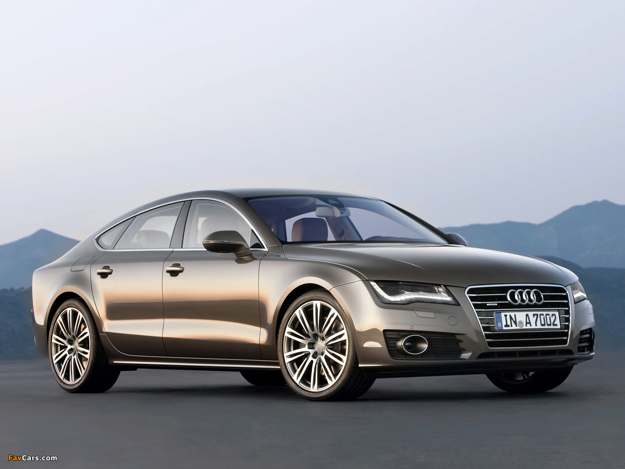 Images of Audi A7 Sportback 3.0 TFSI quattro 2010 (1280 x 960)