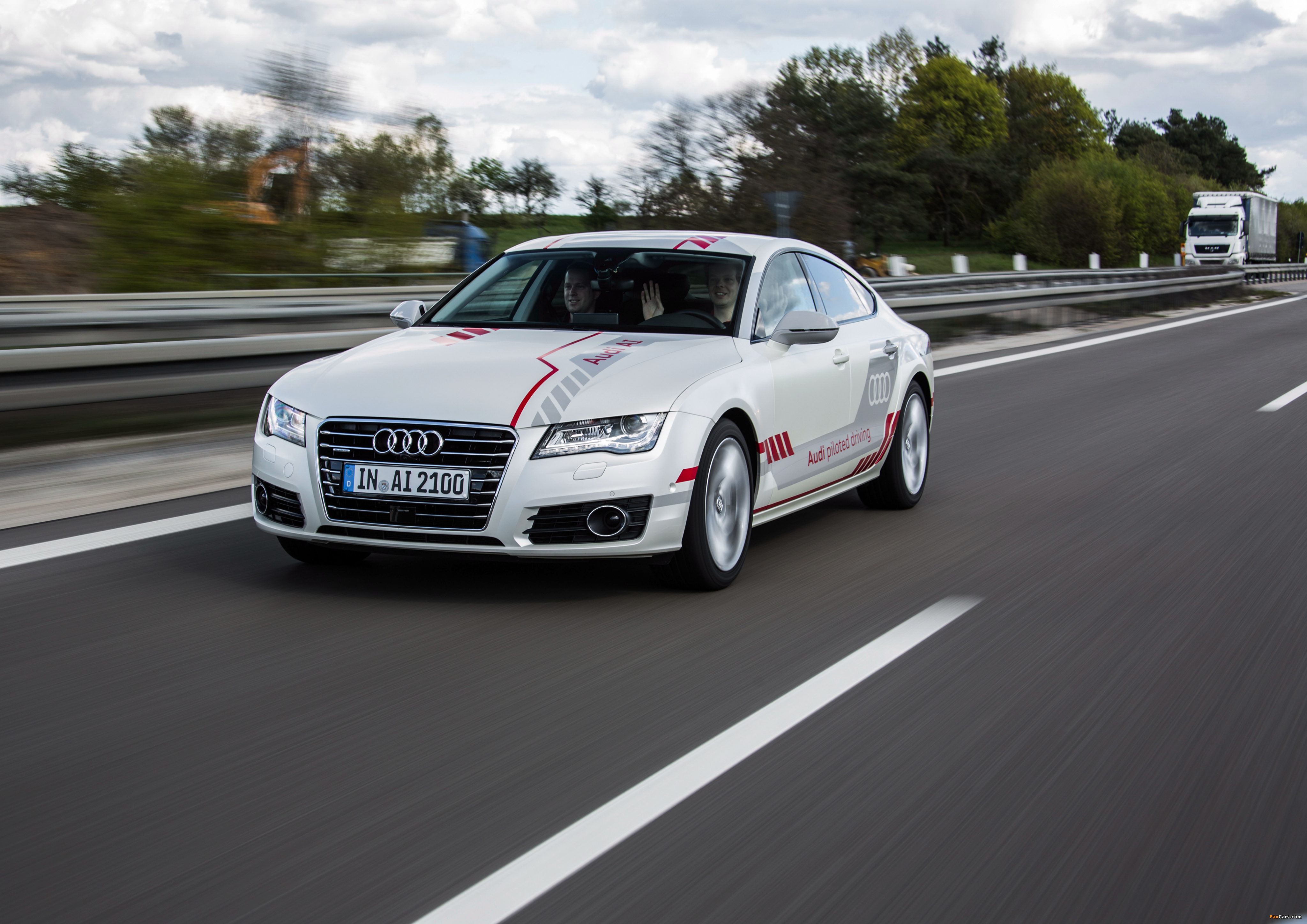 Images of Audi A7 Sportback piloted driving concept 2016 (4096 x 2896)