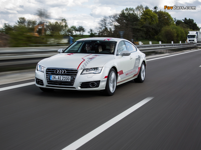 Images of Audi A7 Sportback piloted driving concept 2016 (640 x 480)
