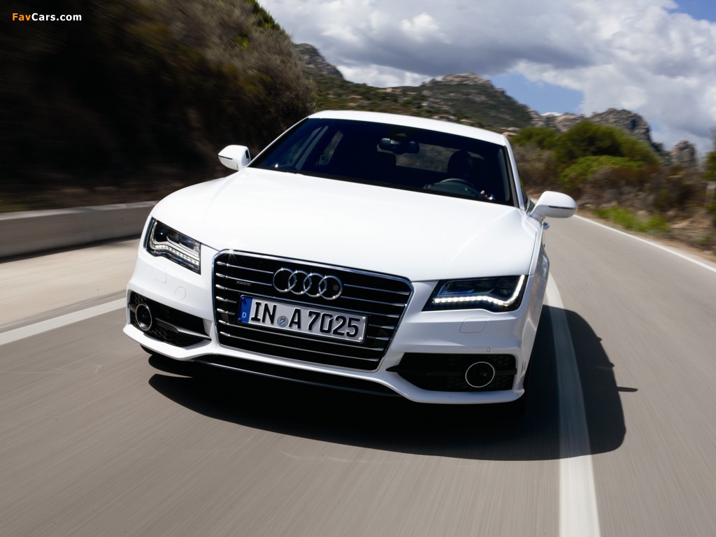 Photos of Audi A7 Sportback 3.0 TDI quattro S-Line 2010 (1024 x 768)