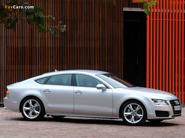 Pictures of Audi A7 Sportback 3.0 TFSI quattro ZA-spec 2010 (640 x 480)