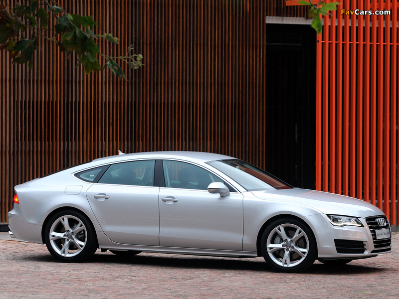 Pictures of Audi A7 Sportback 3.0 TFSI quattro ZA-spec 2010 (800 x 600)