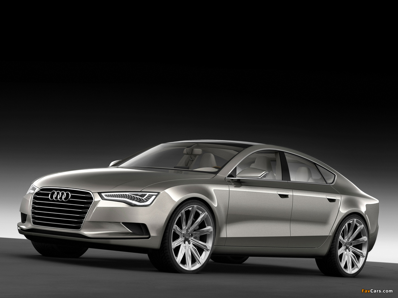 Audi Sportback Concept 2009 wallpapers (1280 x 960)