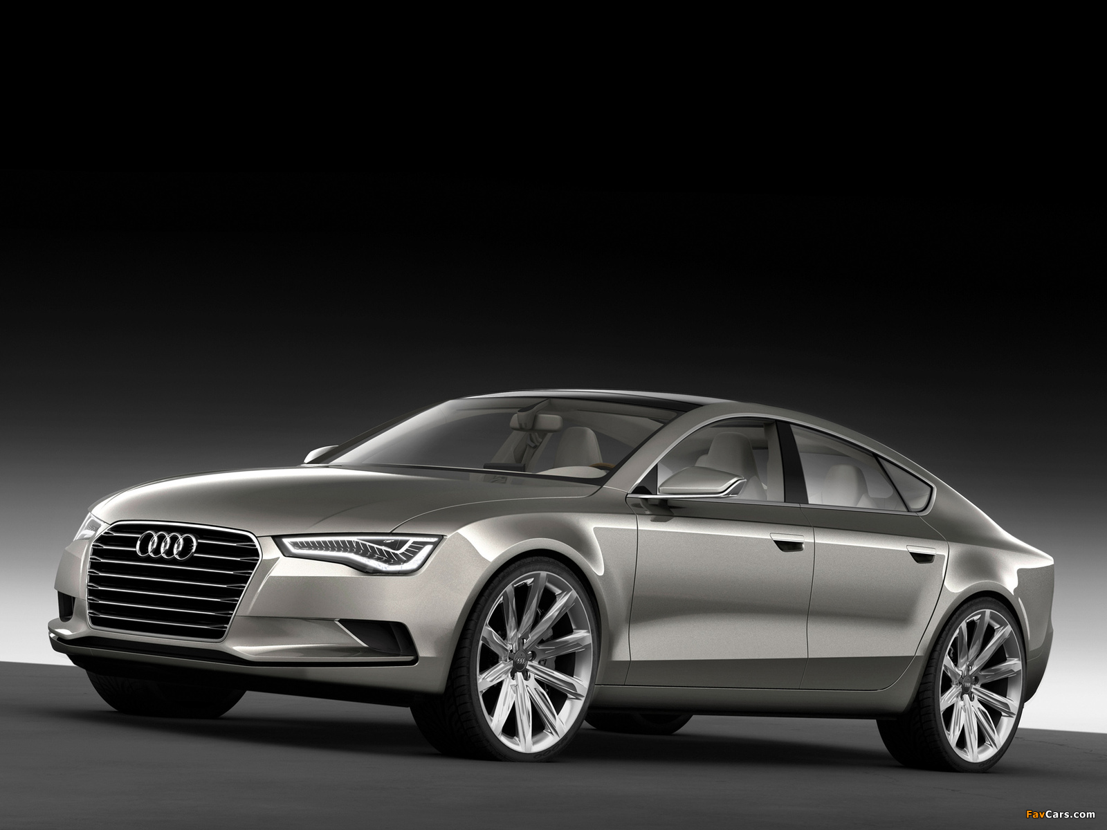 Audi Sportback Concept 2009 wallpapers (1600 x 1200)