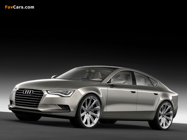 Audi Sportback Concept 2009 wallpapers (640 x 480)