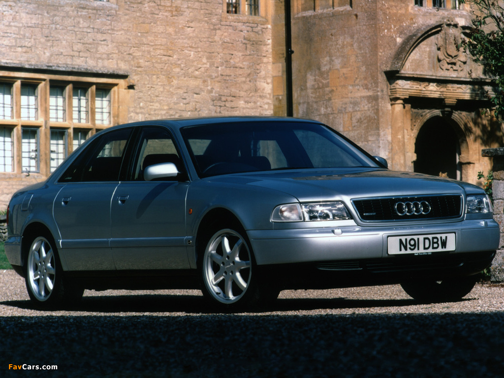Audi A8 UK-spec (D2) 1994–99 wallpapers (1024 x 768)