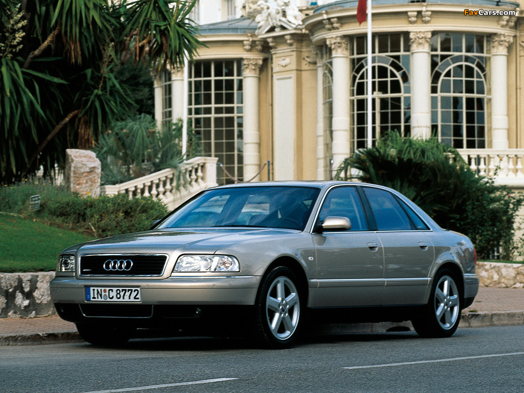 Audi A8 (D2) 1999–2002 photos (1024 x 768)