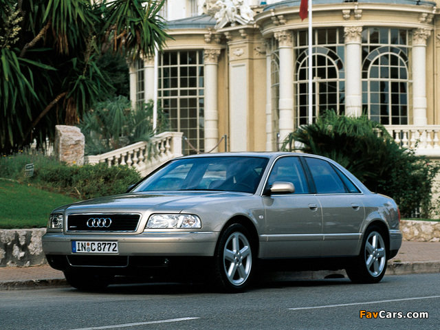 Audi A8 (D2) 1999–2002 photos (640 x 480)