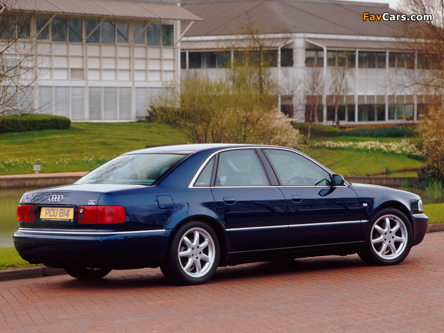 Audi A8 3.7 quattro UK-spec (D2) 1999–2002 wallpapers (640 x 480)