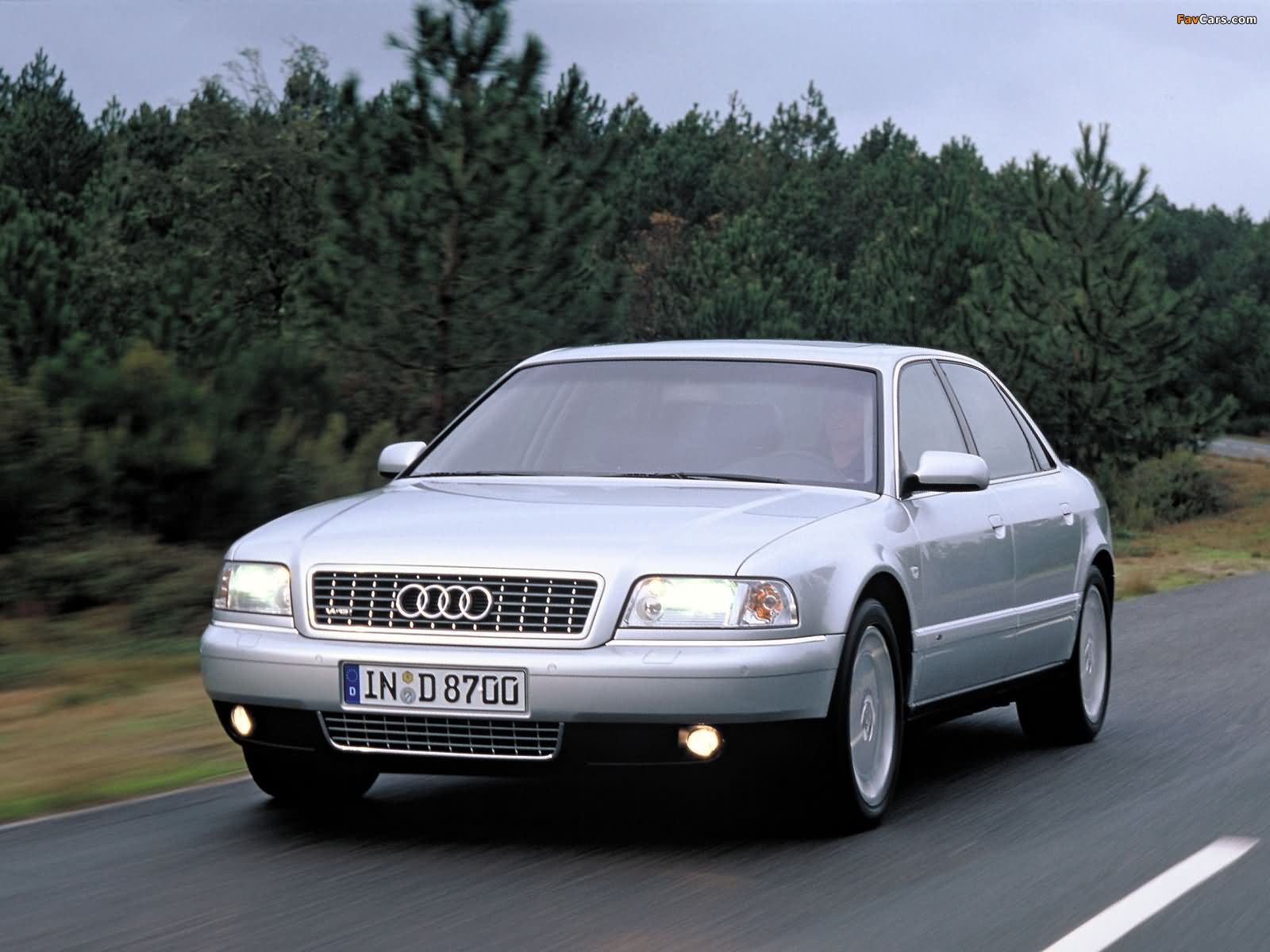 Audi A8L 6.0 quattro (D2) 2001–02 photos (1600 x 1200)