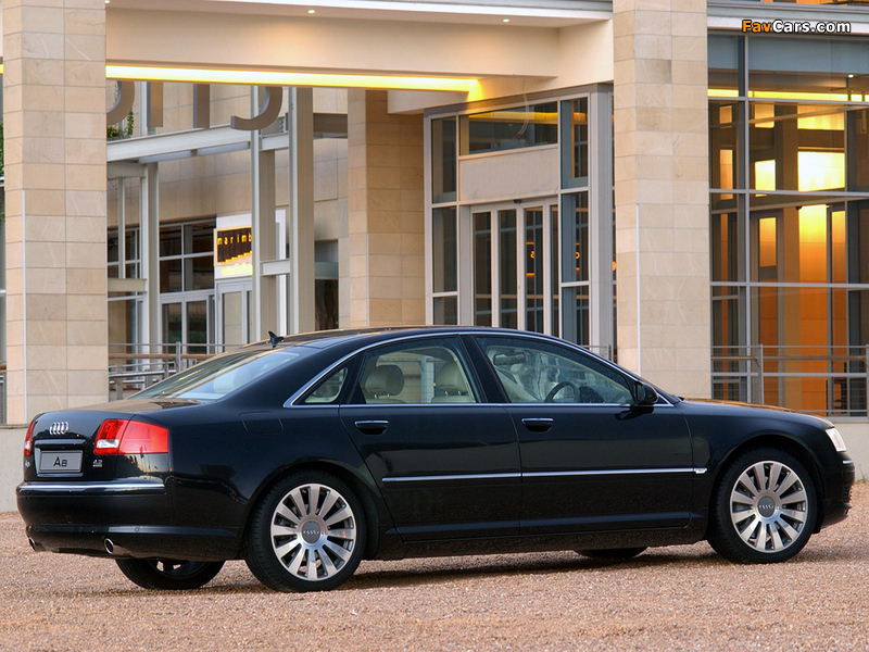 Audi A8 4.2 quattro ZA-spec (D3) 2003–05 images (800 x 600)