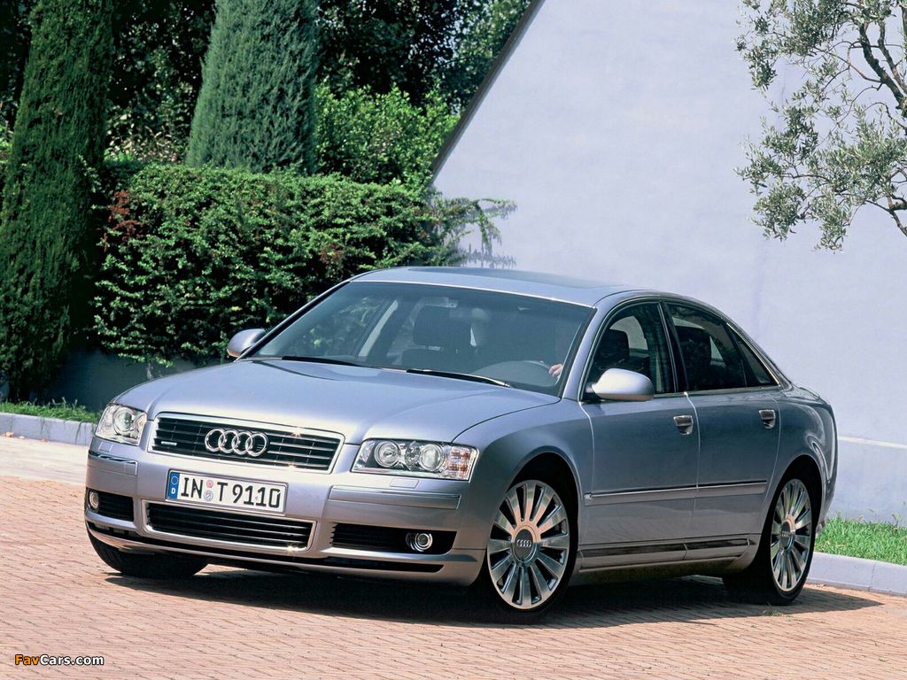 Audi A8 4.2 quattro (D3) 2003–05 images (1024 x 768)