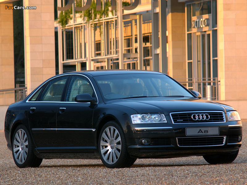 Audi A8 4.2 quattro ZA-spec (D3) 2003–05 images (800 x 600)