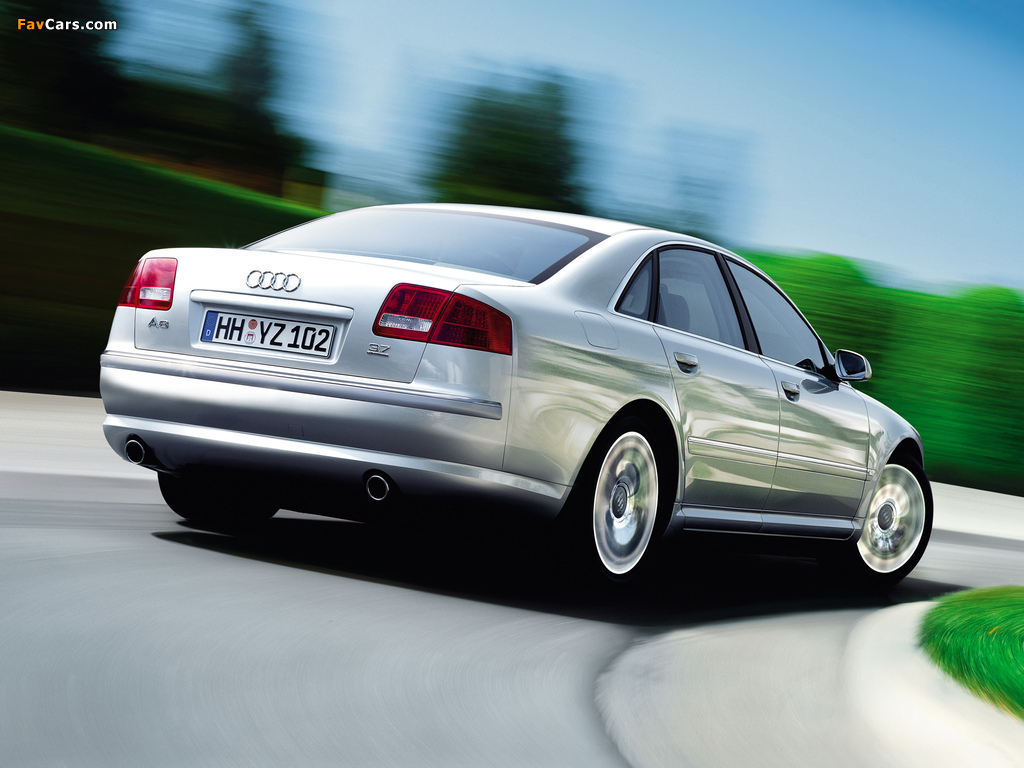 Audi A8 3.7 quattro (D3) 2003–05 images (1024 x 768)