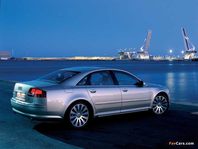 Audi A8 3.7 quattro (D3) 2003–05 images (800 x 600)
