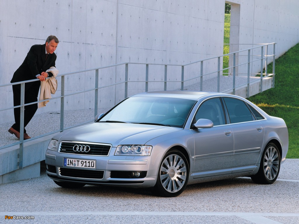 Audi A8 4.2 quattro (D3) 2003–05 images (1024 x 768)