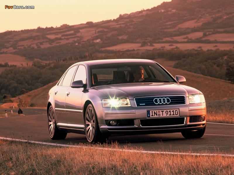 Audi A8 4.2 quattro (D3) 2003–05 photos (800 x 600)