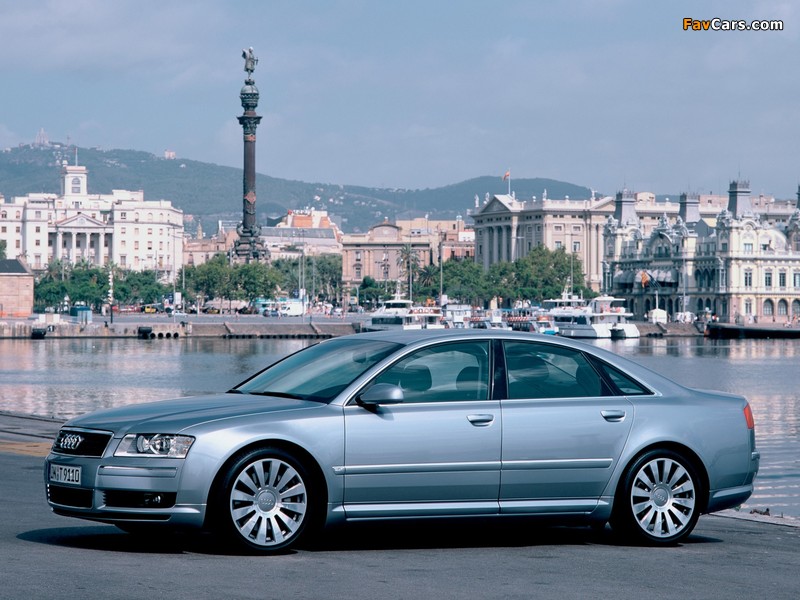 Audi A8 4.2 quattro (D3) 2003–05 photos (800 x 600)