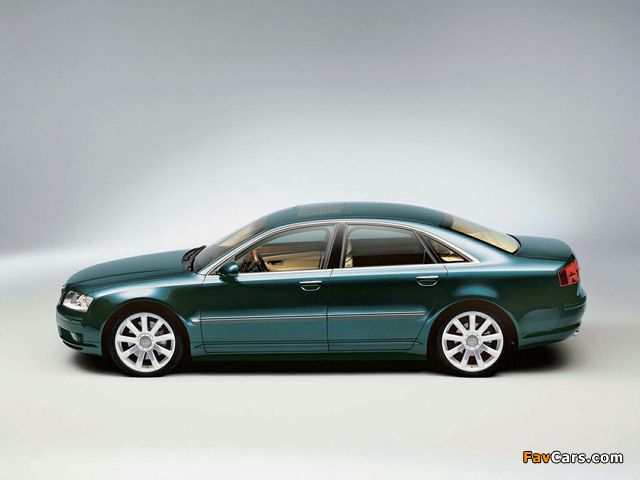 Audi A8 (D3) 2003–05 photos (640 x 480)