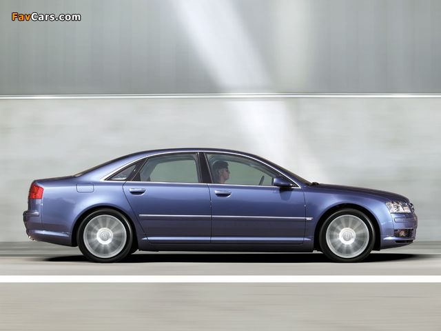 Audi A8 3.0 TDI quattro (D3) 2003–05 photos (640 x 480)