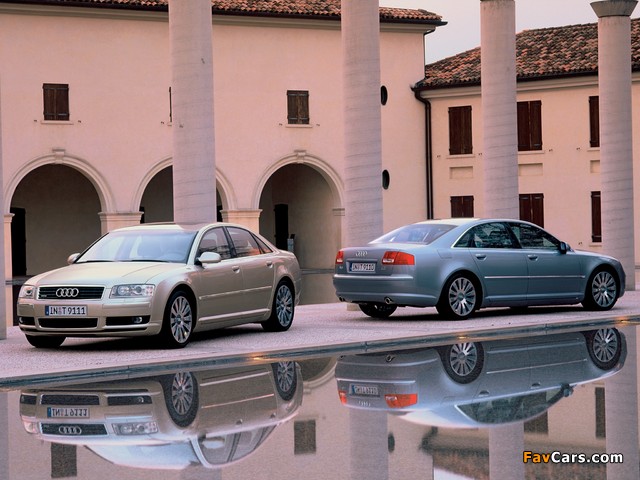 Audi A8 (D3) 2003–05 photos (640 x 480)