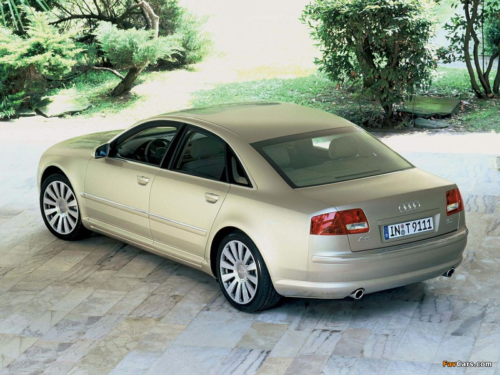 Audi A8 3.7 quattro (D3) 2003–05 photos (1024 x 768)