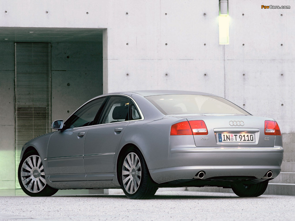 Audi A8 4.2 quattro (D3) 2003–05 pictures (1024 x 768)