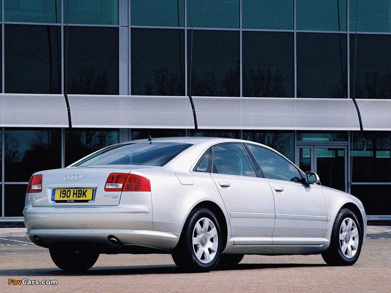 Audi A8 3.0 TDI quattro UK-spec (D3) 2003–05 pictures (800 x 600)