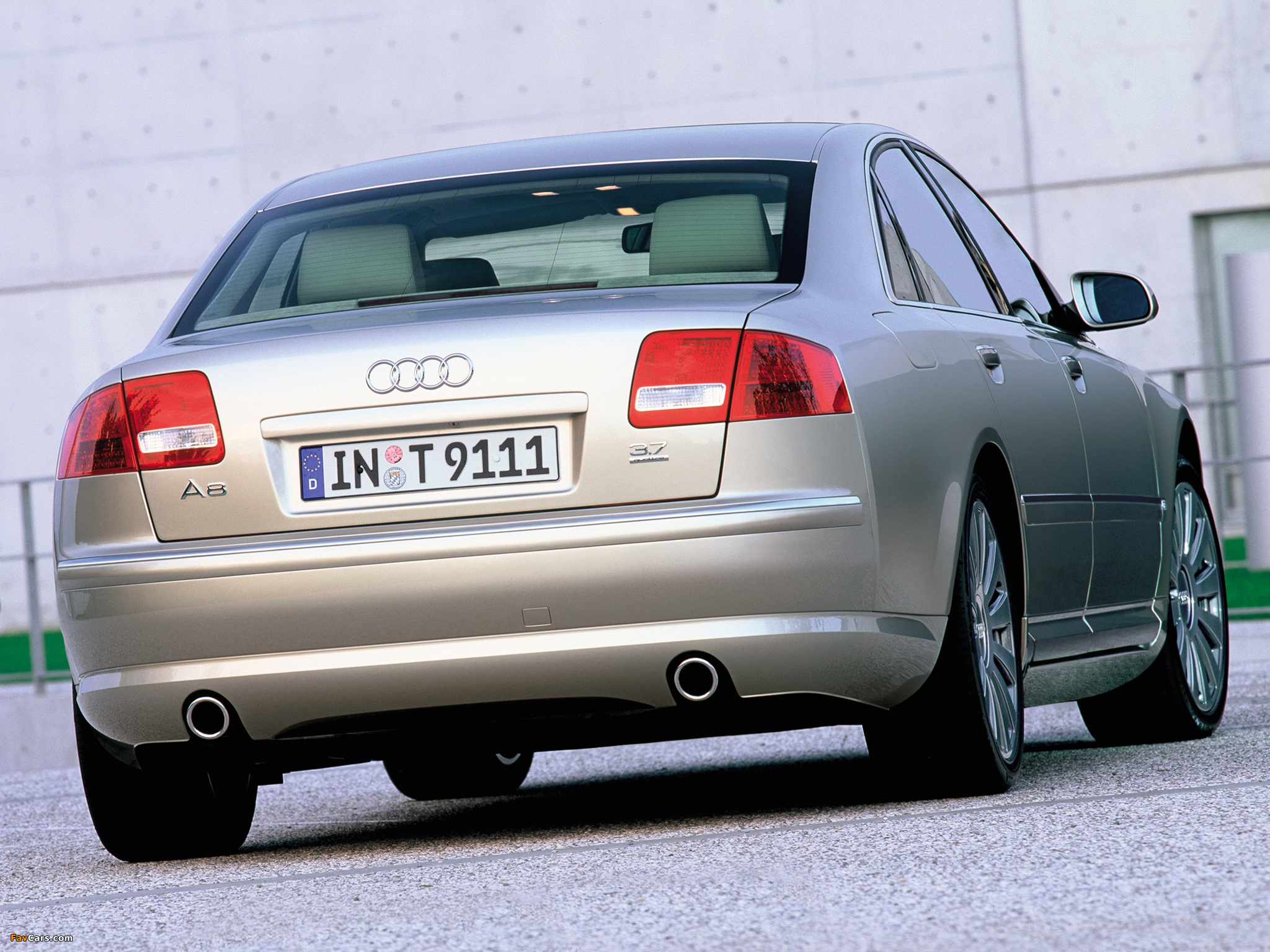 Audi A8 3.7 quattro (D3) 2003–05 pictures (2048 x 1536)