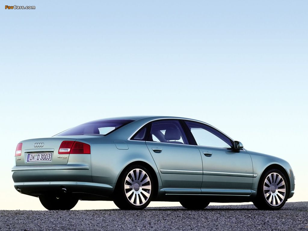 Audi A8 4.0 TDI quattro (D3) 2003–05 wallpapers (1024 x 768)