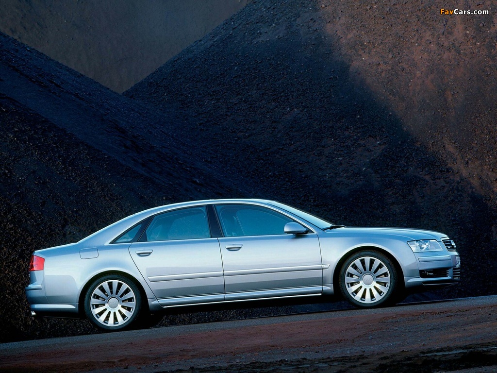 Audi A8 4.2 quattro (D3) 2003–05 wallpapers (1024 x 768)