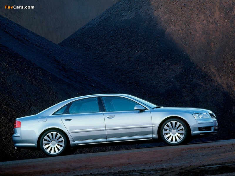 Audi A8 4.2 quattro (D3) 2003–05 wallpapers (800 x 600)