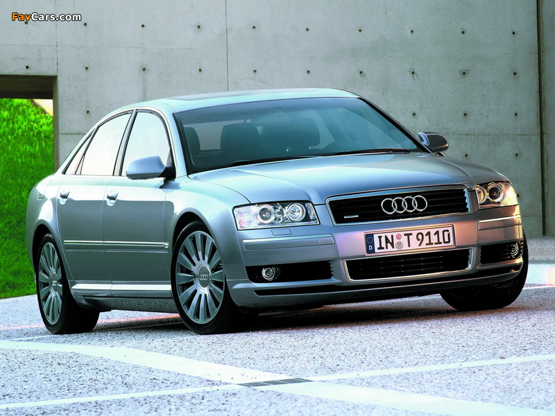 Audi A8 4.2 quattro (D3) 2003–05 wallpapers (800 x 600)