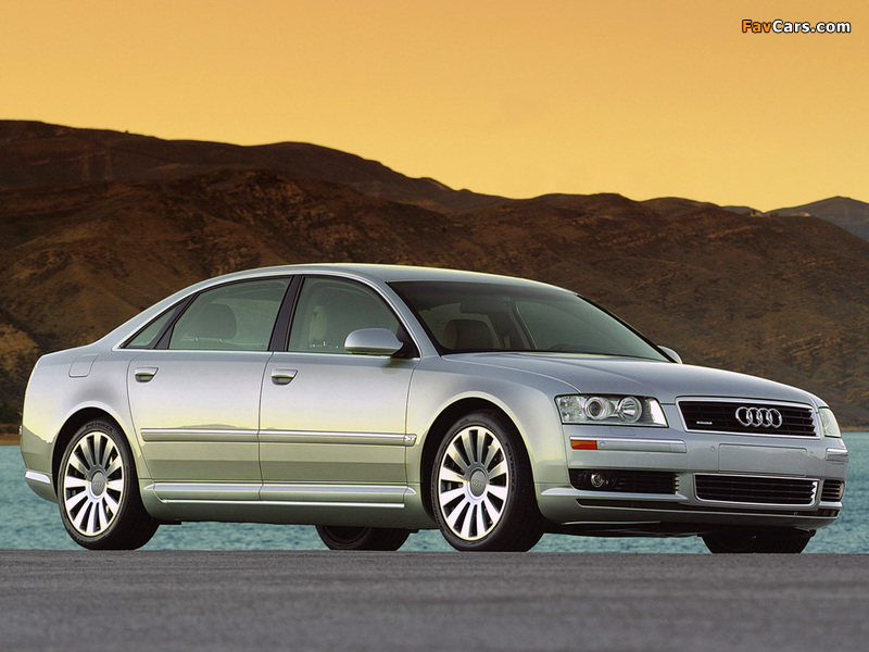 Audi A8 4.2 quattro US-spec (D3) 2003–05 wallpapers (800 x 600)