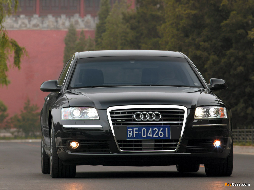 Audi A8L 6.0 quattro (D3) 2005–08 images (1024 x 768)