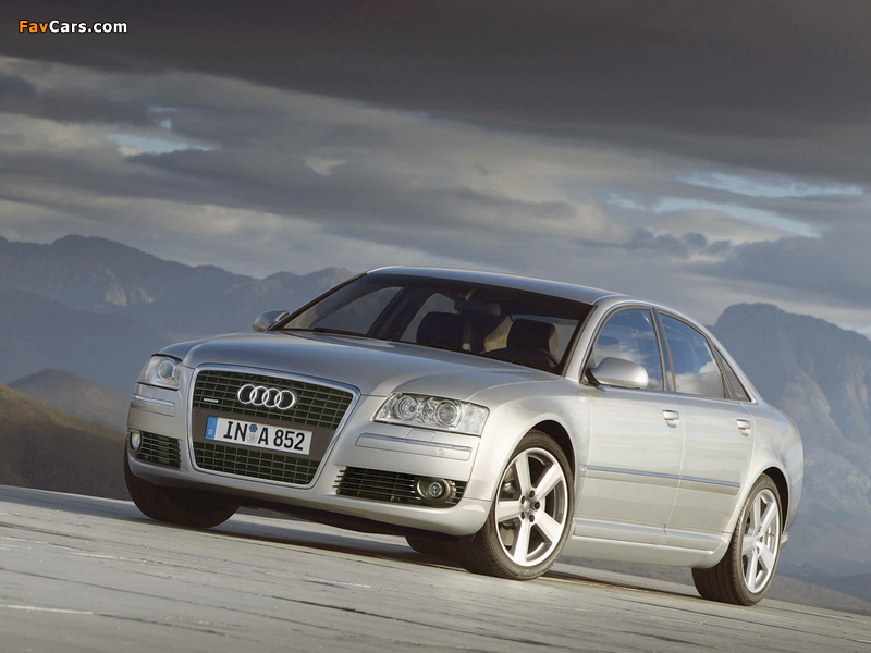 Audi A8 4.2 quattro (D3) 2005–08 wallpapers (800 x 600)