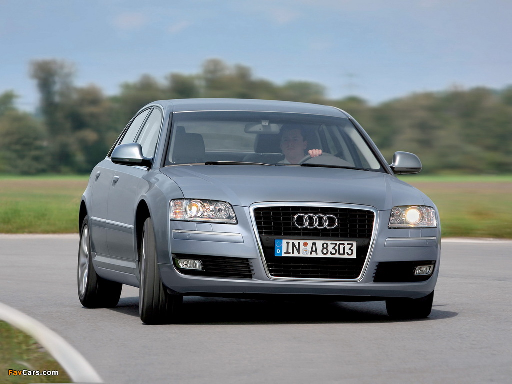Audi A8 2.8 FSI (D3) 2007–10 images (1024 x 768)