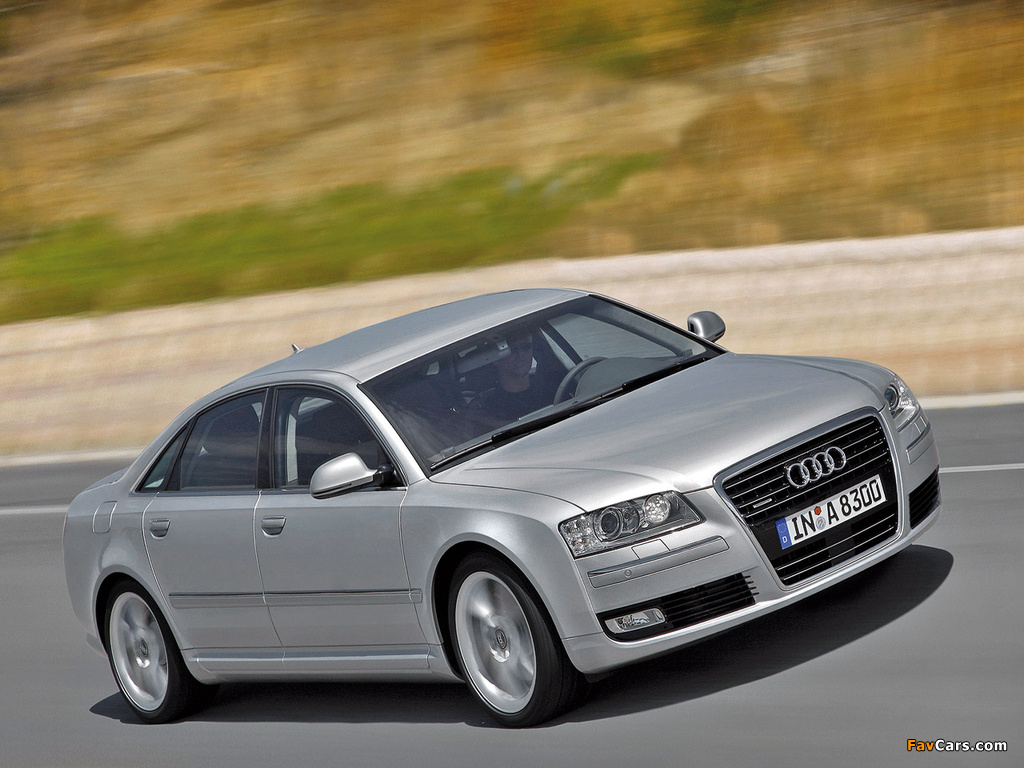 Audi A8 4.2 TDI quattro (D3) 2008–10 images (1024 x 768)