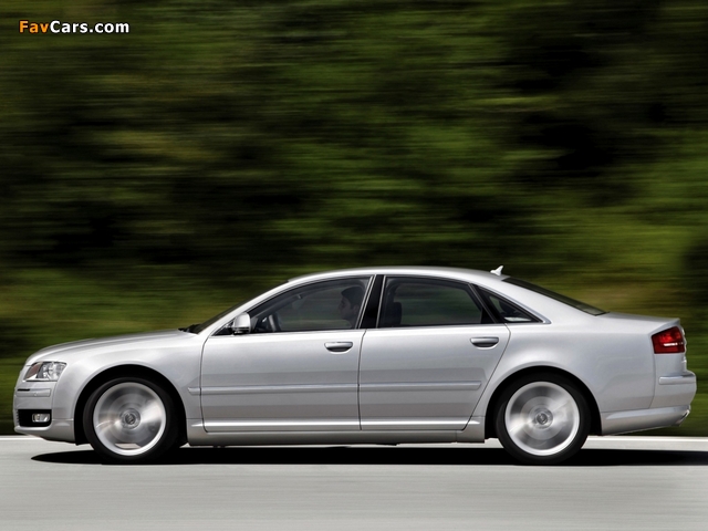 Audi A8 4.2 TDI quattro (D3) 2008–10 images (640 x 480)