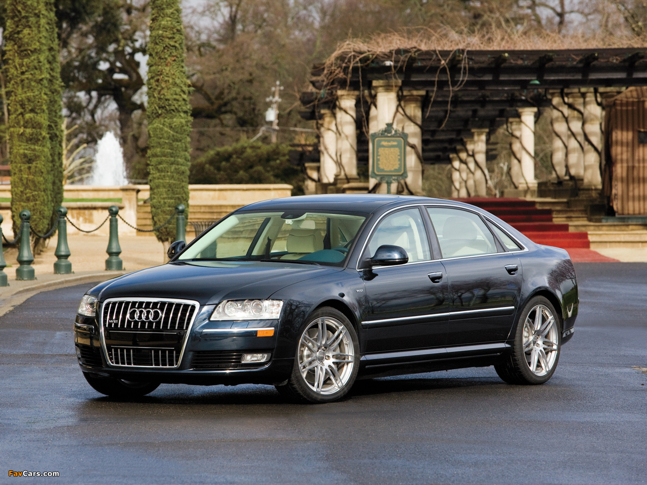 Audi A8L W12 quattro US-spec (D3) 2008–10 photos (1280 x 960)