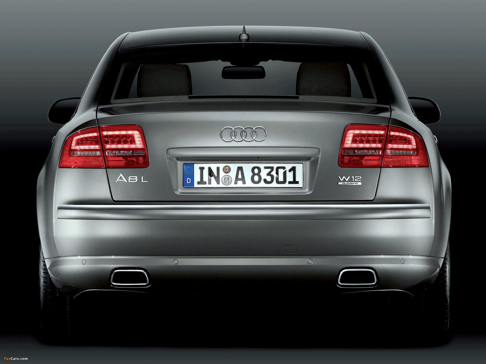 Audi A8L W12 quattro (D3) 2008–10 photos (2048 x 1536)