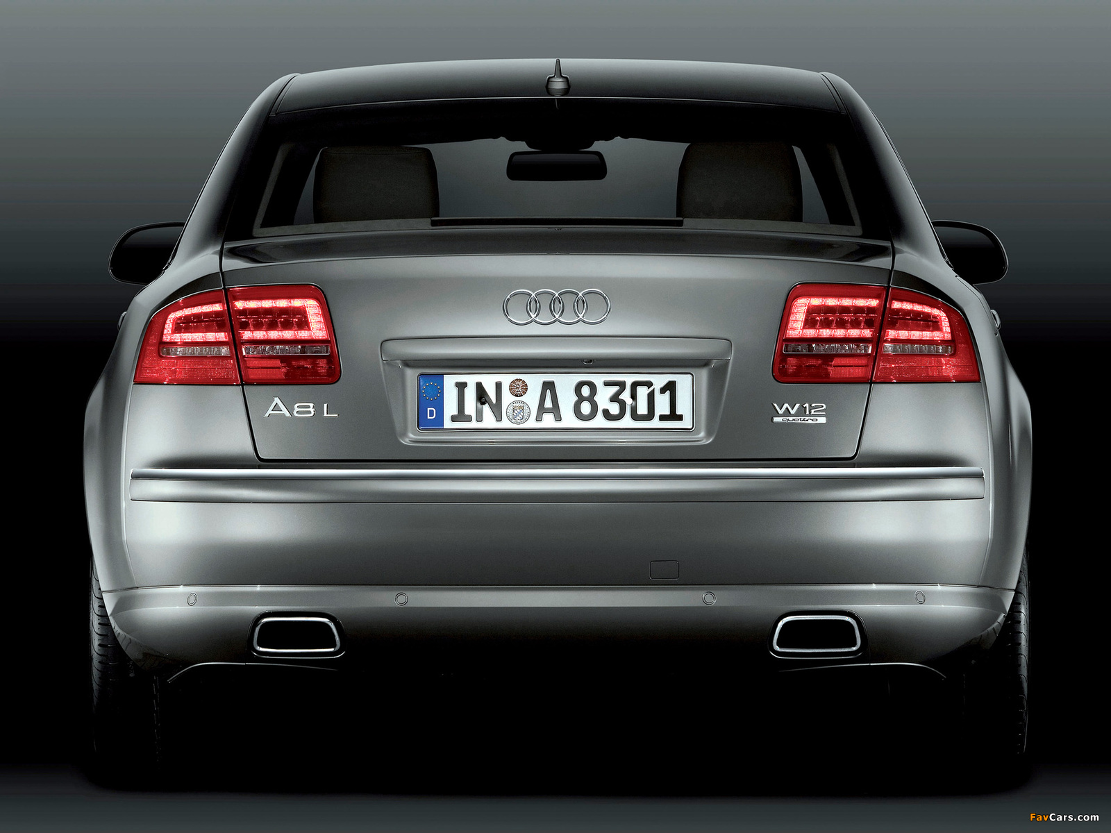 Audi A8L W12 quattro (D3) 2008–10 photos (1600 x 1200)