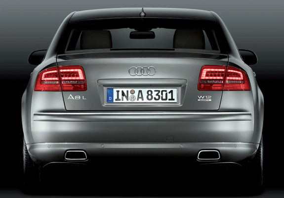 Audi A8L W12 quattro (D3) 2008–10 photos